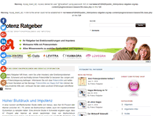 Tablet Screenshot of potenz-ratgeber.org